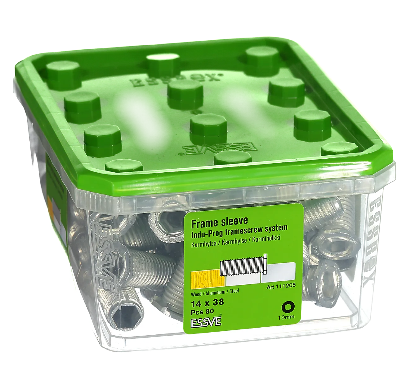 Karmhylse ind 38mm zn a80 Karmhylse ind 38mm zn a80