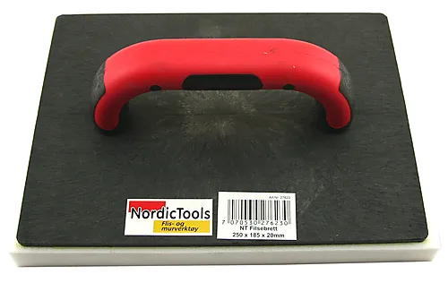 Filsebrett ergonomisk 250x190x20 mm