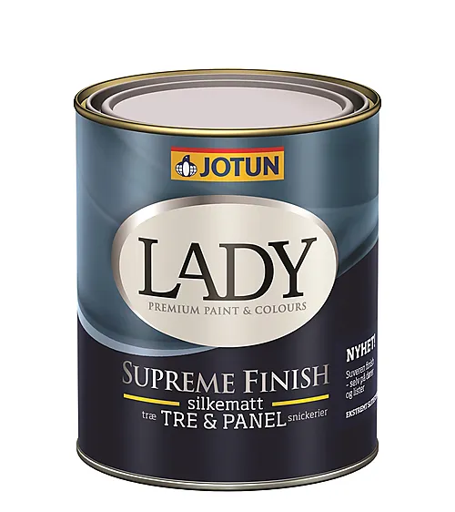 Lady Supreme Finish silkematt 15 hvit base 0,68 liter