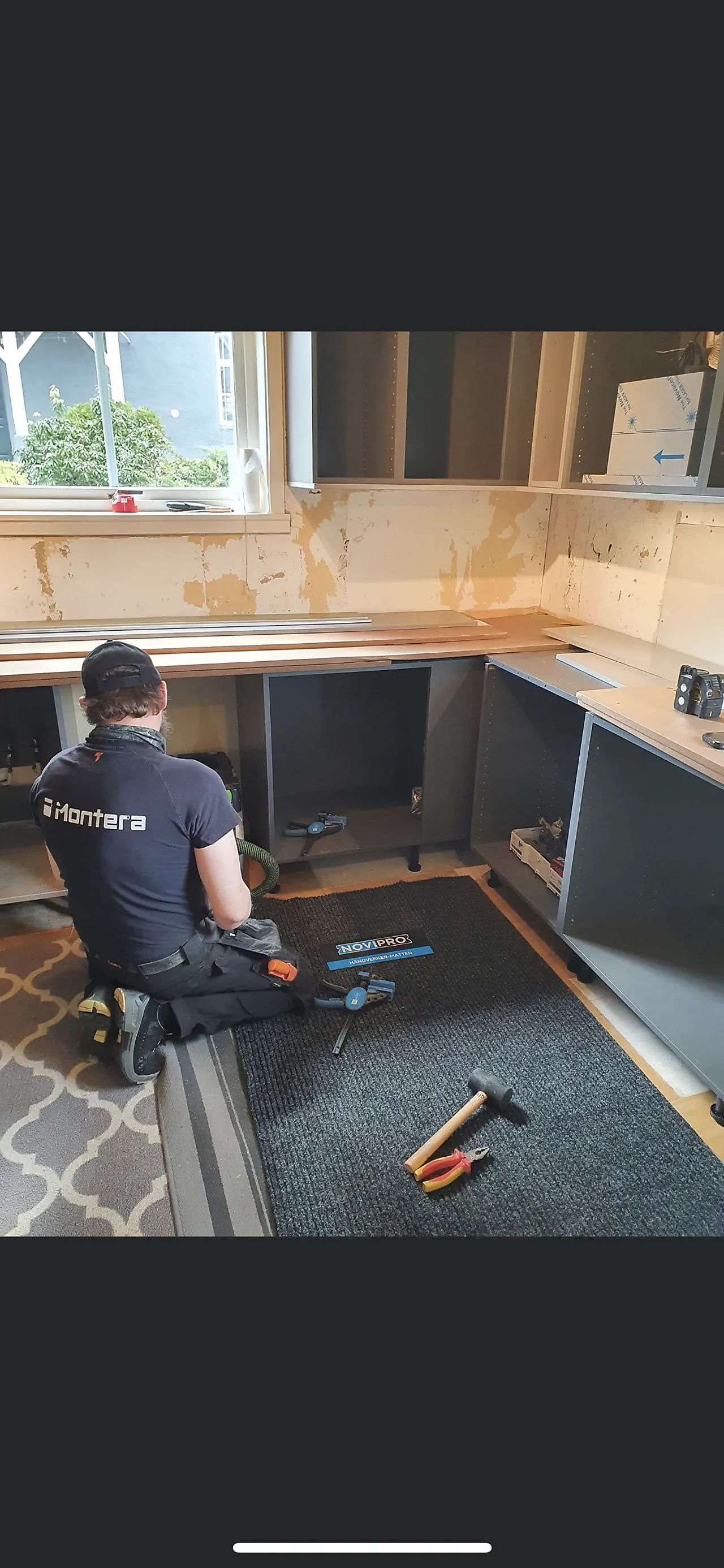 Håndverkermatte 1x3 meter null - null - 2 - Miniatyr