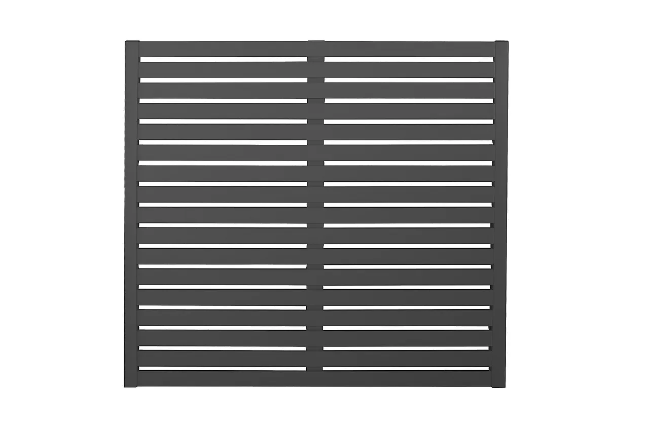 Levegg aluminium 180 x 145,5 cm sort null - null - 2 - Miniatyr