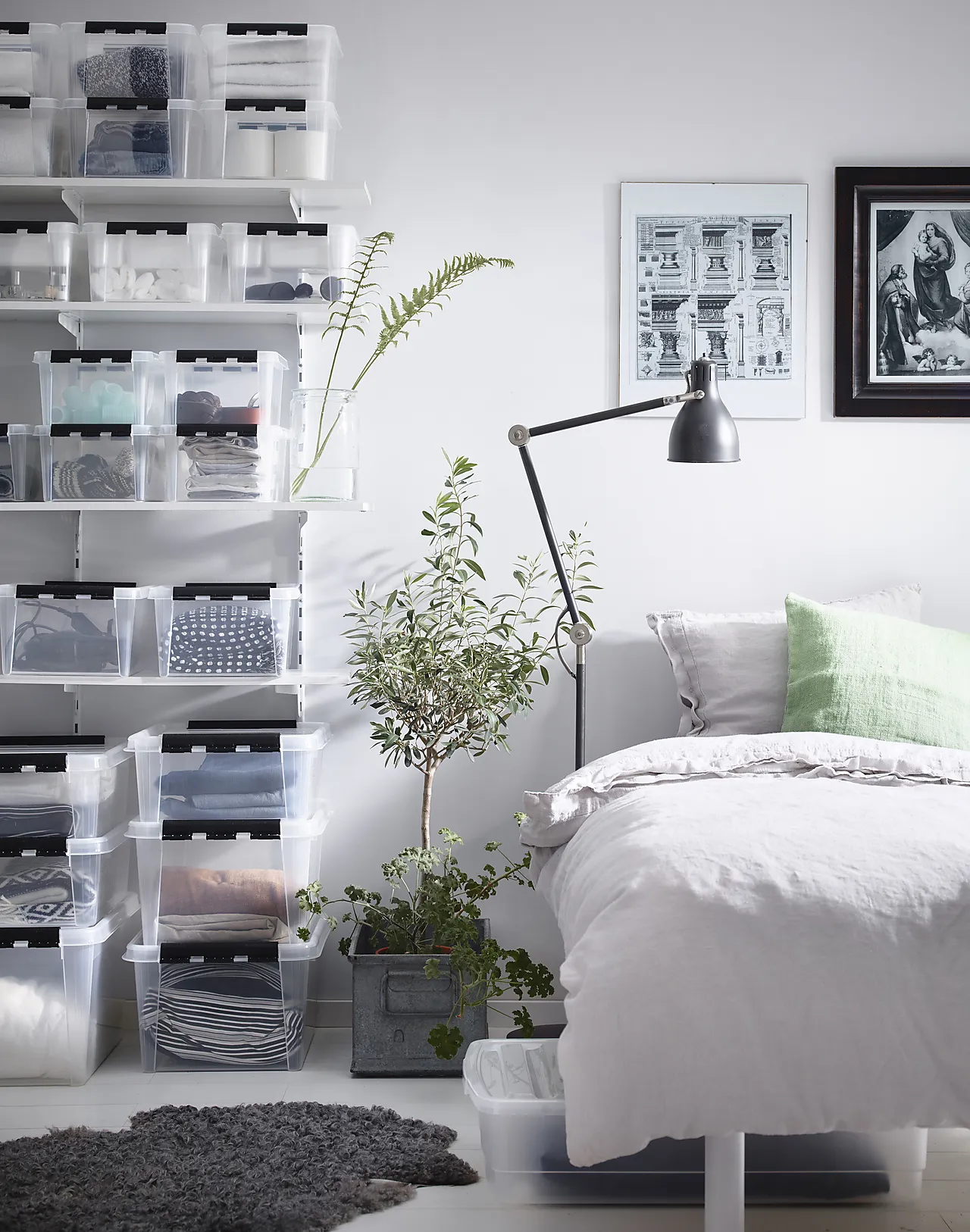 Oppbevaringsboks bedroller 46 liter  76x51x18 cm null - null - 2 - Miniatyr