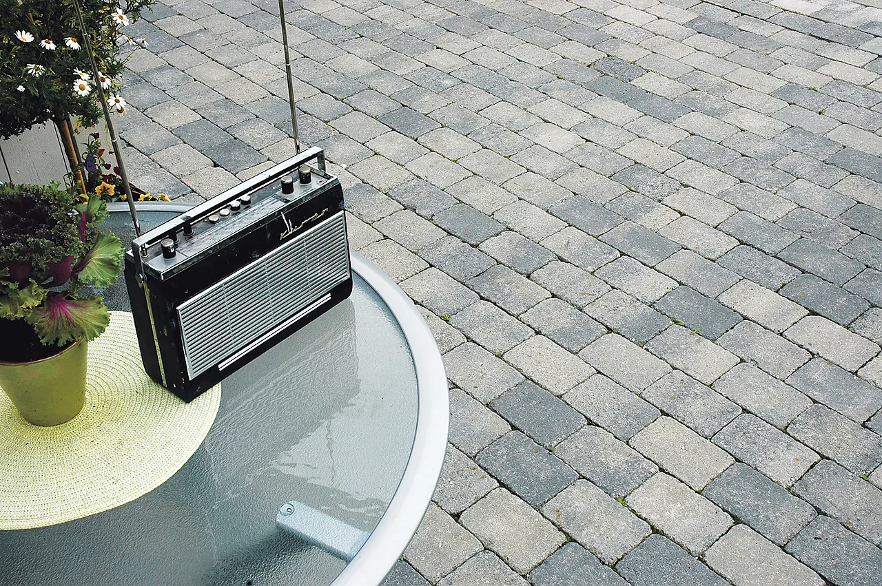 Bel.st adel gråmix 20x14x6 cm null - null - 3 - Miniatyr