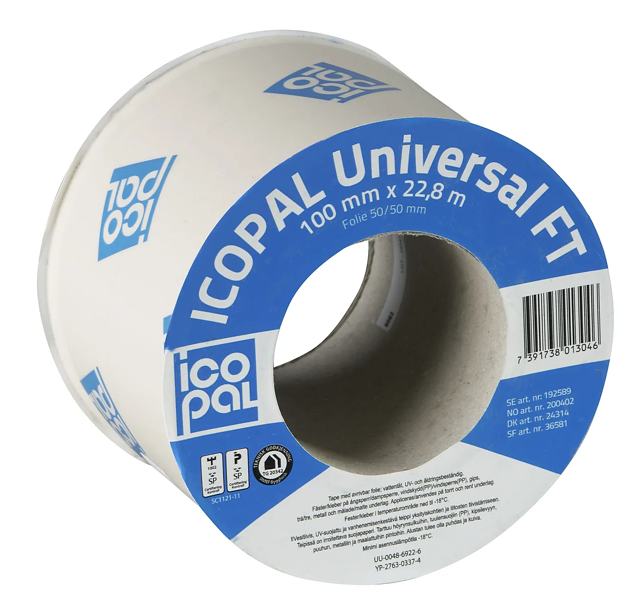 Universaltape FT 100 mm 22,8 m Universaltape FT 100 mm 22,8 m