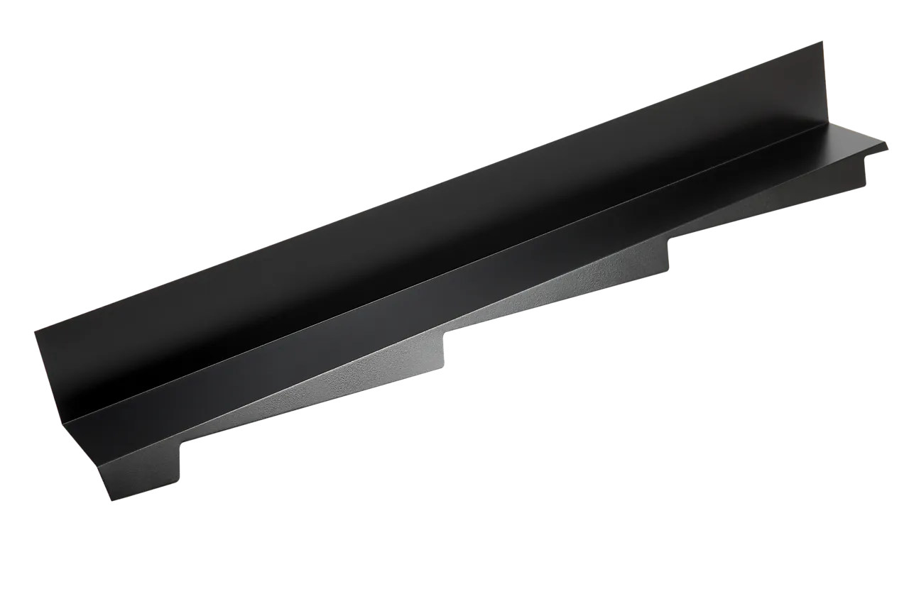 Overg.Beslag T/V V Excl Matt S Sort Isola Overg.Beslag T/V V Excl Matt S Sort Isola