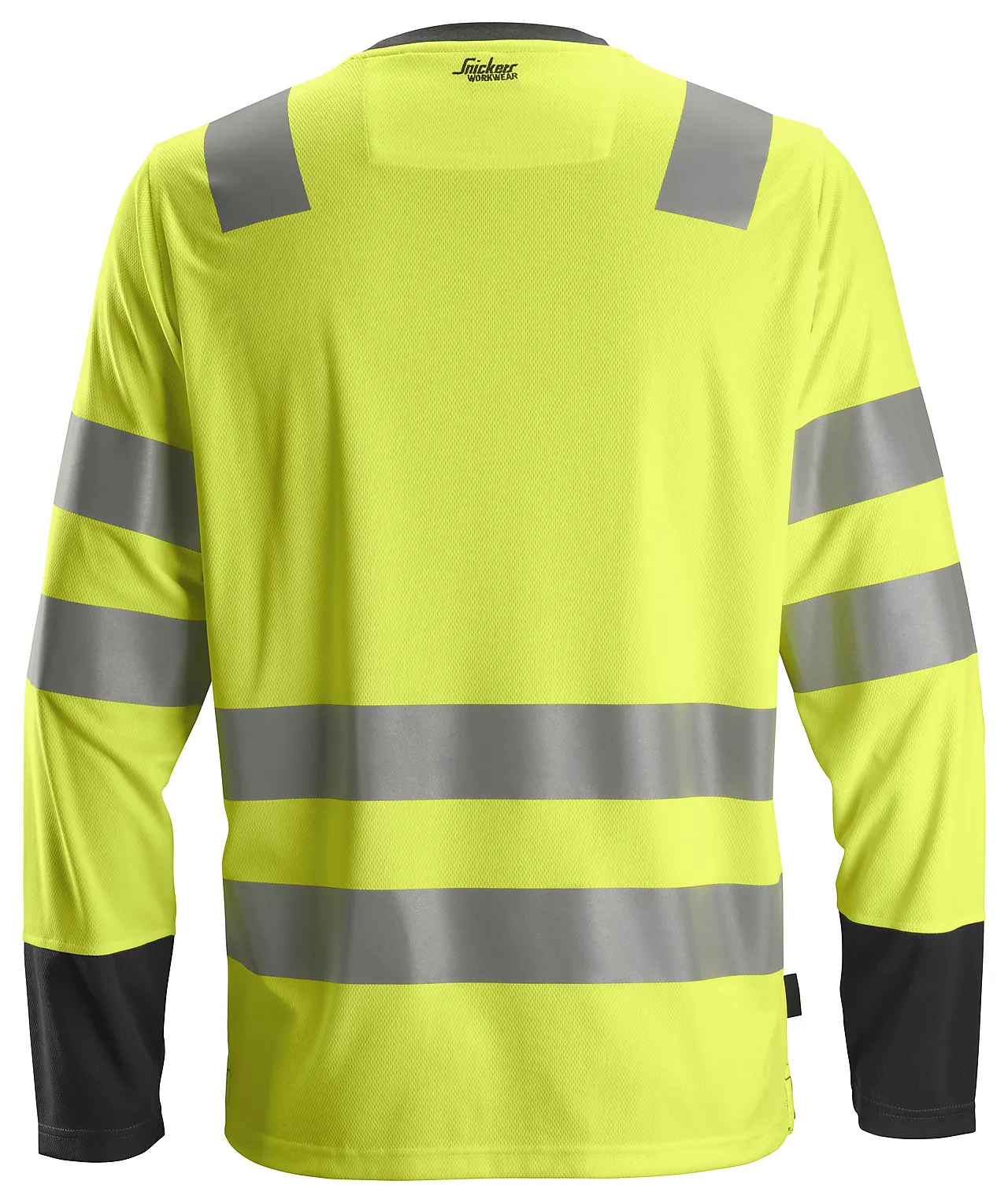 Arbeidstrøye high-vis gul/sort str 3XL null - XXXL - 2 - Miniatyr