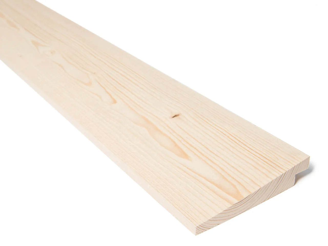 Skrå utvendig kledning 29x138 mm ubehandlet gran null - null - 2 - Miniatyr