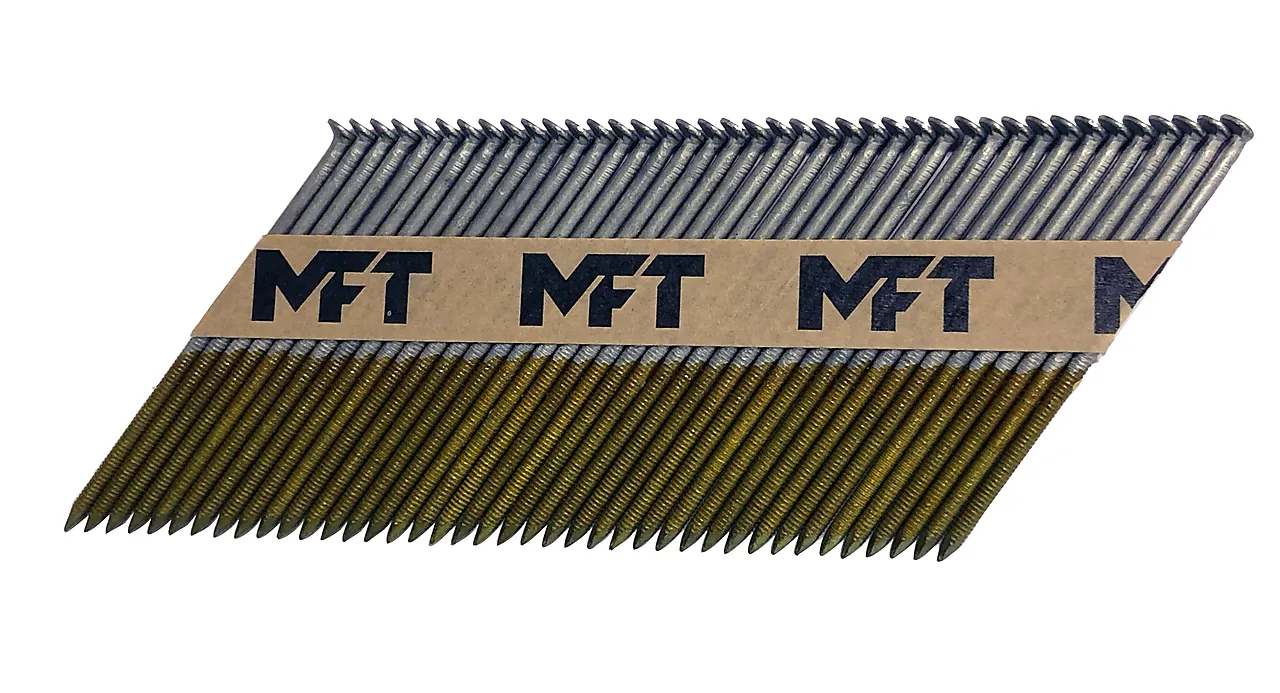 Stavspiker 34GR 28/63 mm varmgalvanisert ringet