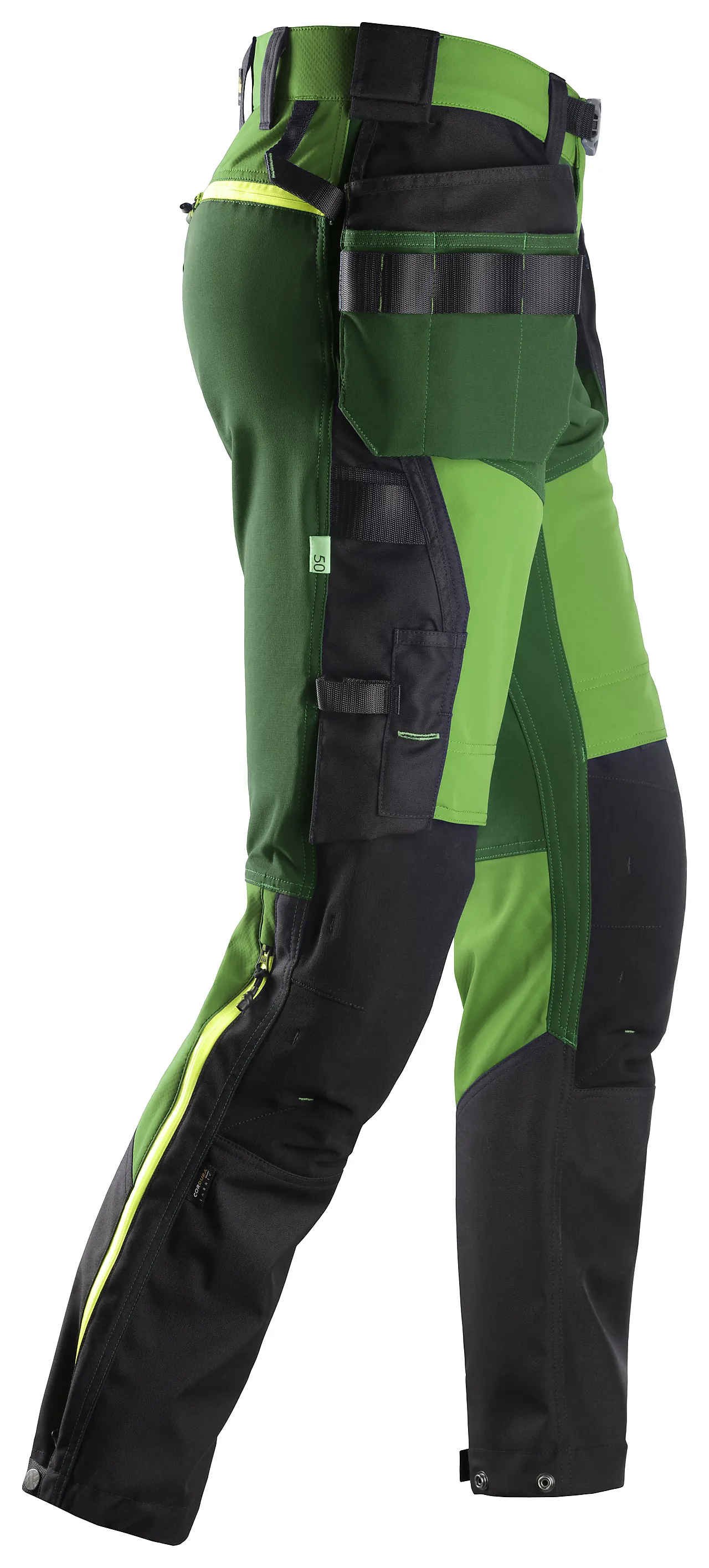 Arbeidsbukse 6940 softshell stretch grønn/sort str 46 null - null - 3 - Miniatyr