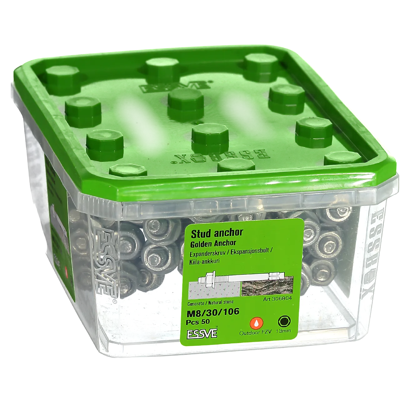 Ekspansjonsbolt Golden Anchor M8/30/106 50 stk null - null - 2 - Miniatyr