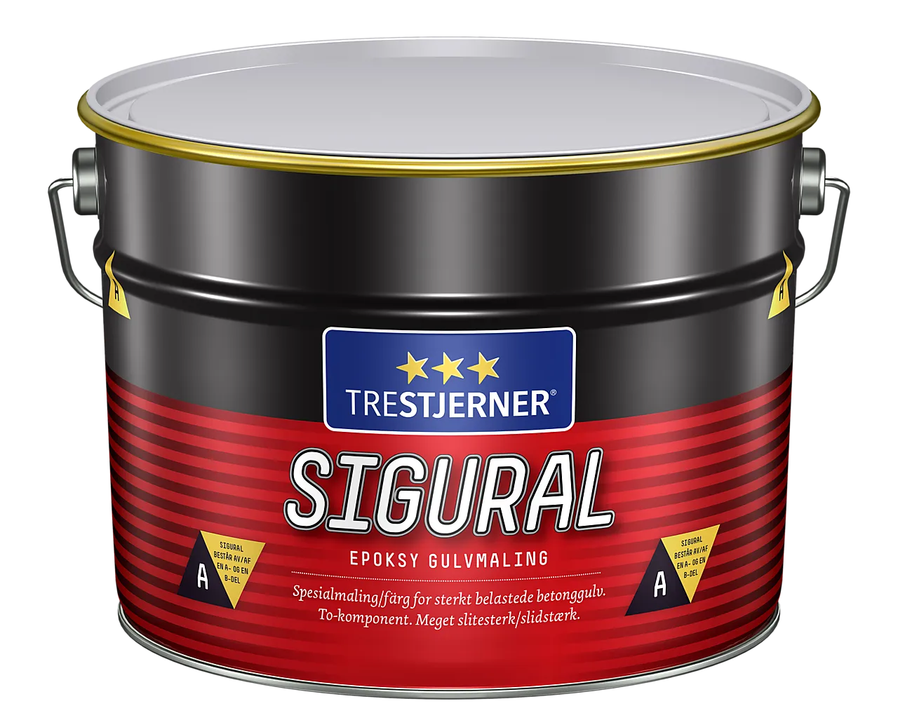 Epoksymaling A-komponent 22 skygrå 6,2 liter Epoksymaling A-komponent 22 skygrå 6,2 liter