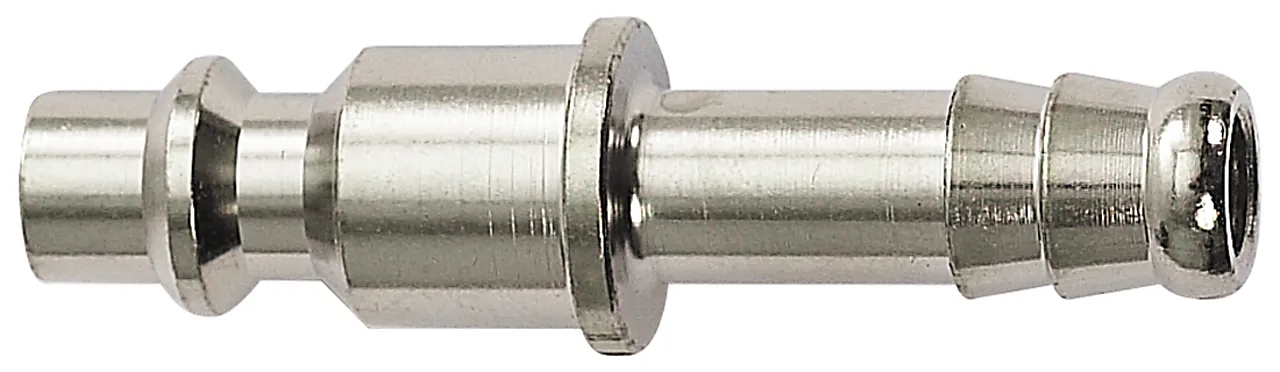 Nippel med slangestuss 1/4" norsk