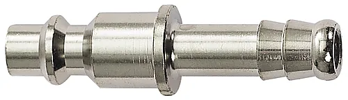 Nippel med slangestuss 1/4" norsk