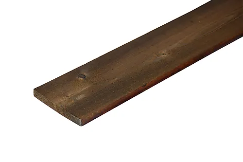 Kledning rektangulær royalimpregnert furu brun 19x148 mm