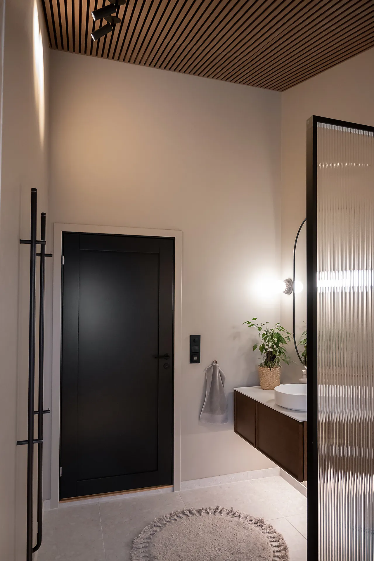 Innerdør Prima dempet sort 90x200 cm null - 90x200 - 3 - Miniatyr