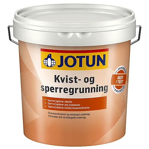 Kvist- og sperregrunning 2,7 l