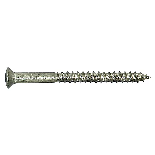 Treskrue messing linsehode PZ 3x40 mm 20 stk