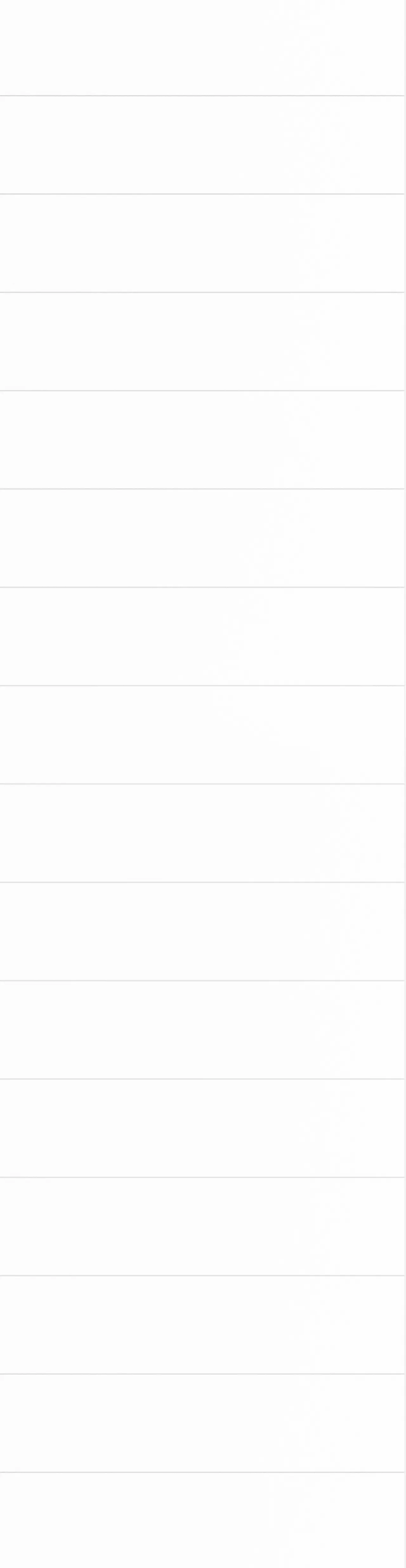 Fibo Athen White baderomspanel 60x15 cm