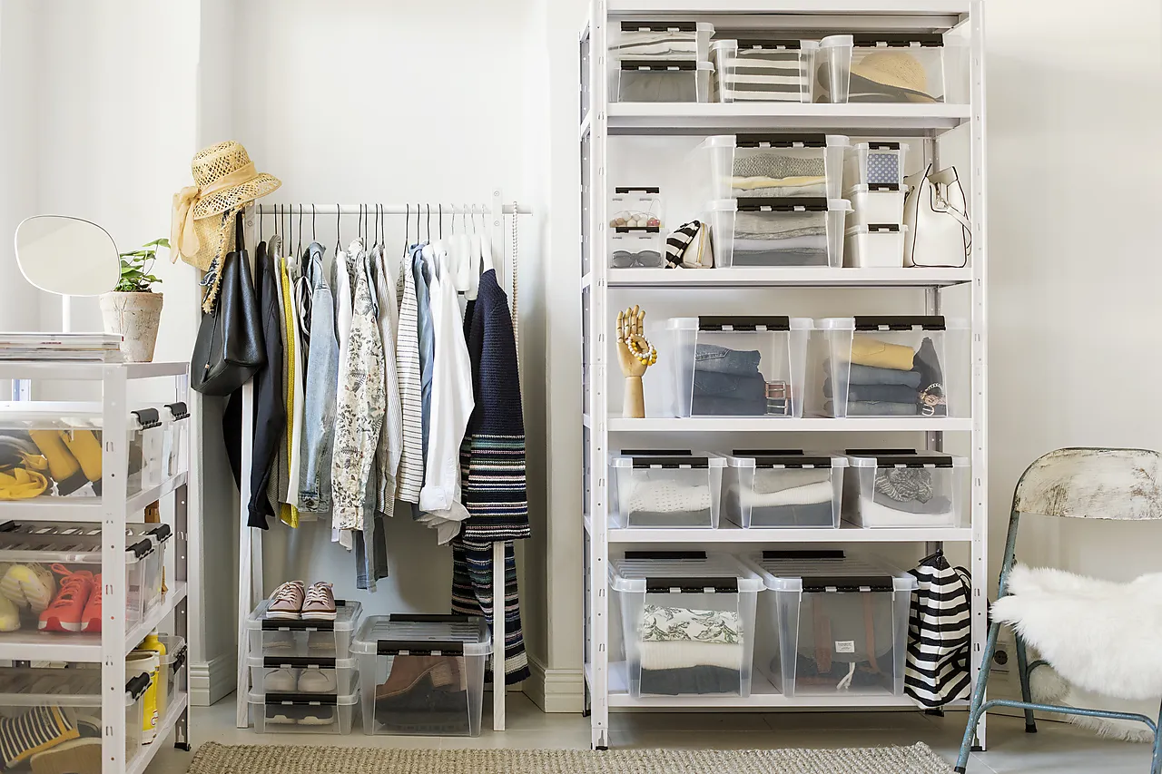 Oppbevaringsboks classic 2 med lokk 2 liter 21x17x11 cm null - null - 3 - Miniatyr