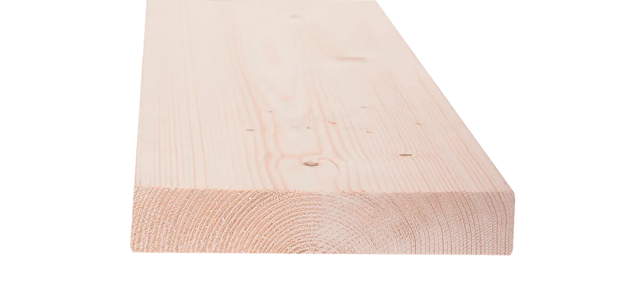 Konstruksjonsvirke C24 ubehandlet gran 48x148x2400 mm