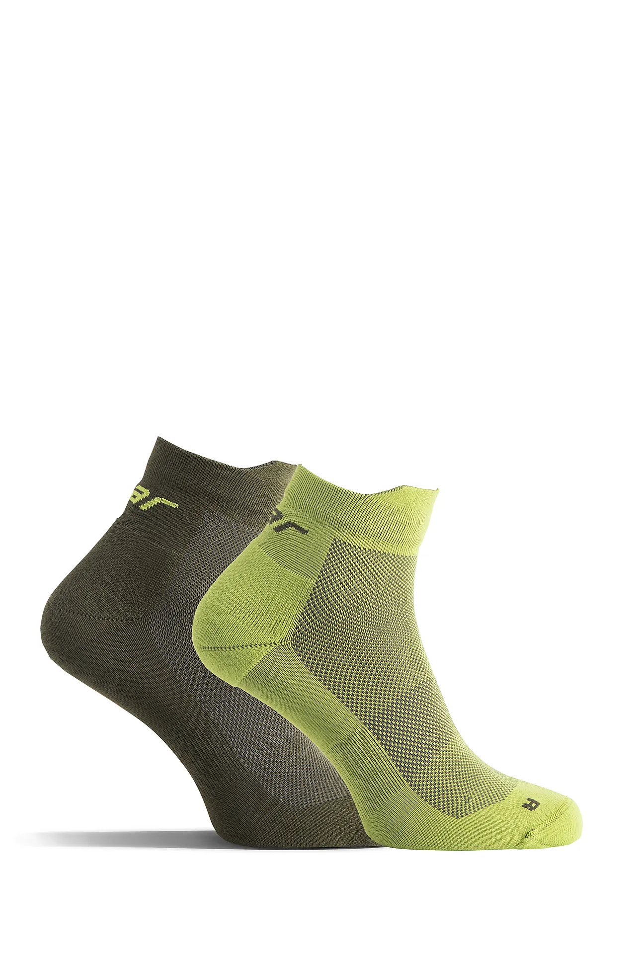 Sokker lt perf low 2-pk grønn 39-42 solid gear