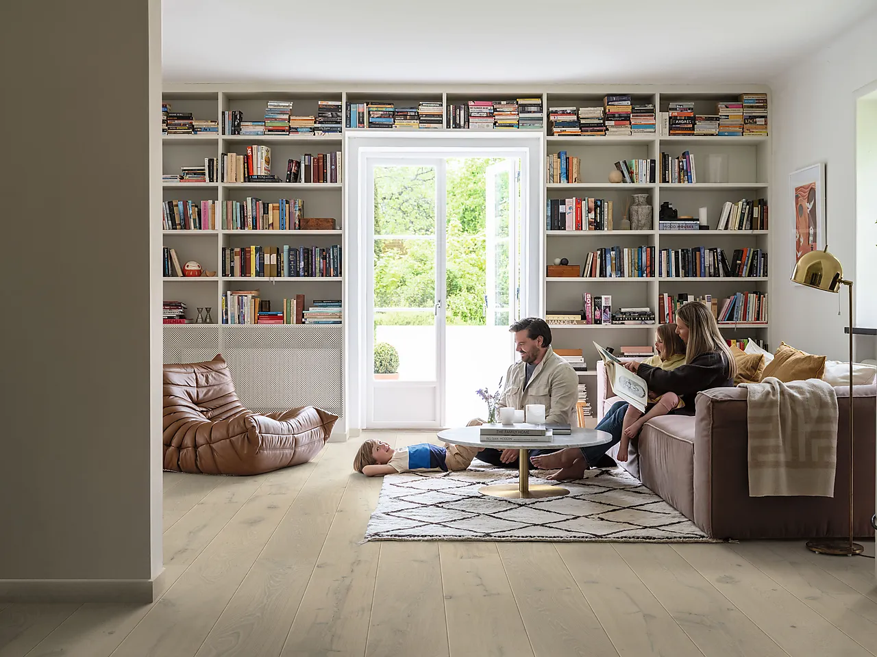 Parkett 1-stav Lofoten white sand oak 1820x190x13mm null - 1820x190x13 - 3 - Miniatyr