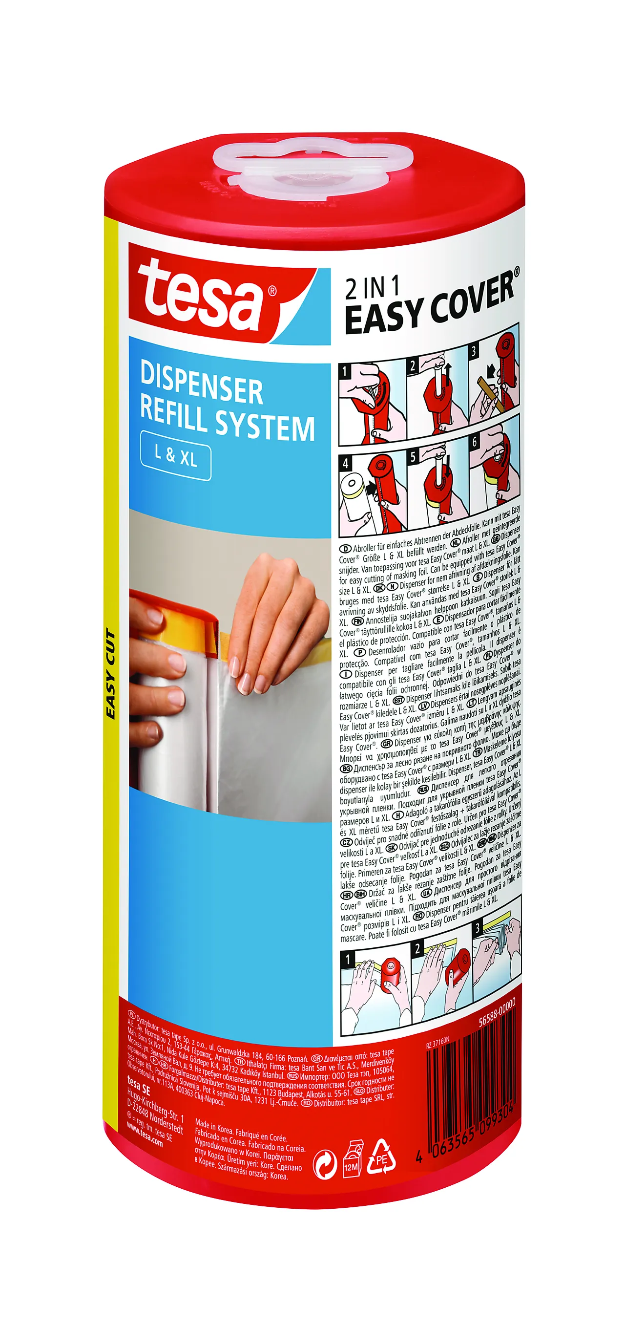 Dispenser for refillprodukter L/XL Dispenser for refillprodukter L/XL