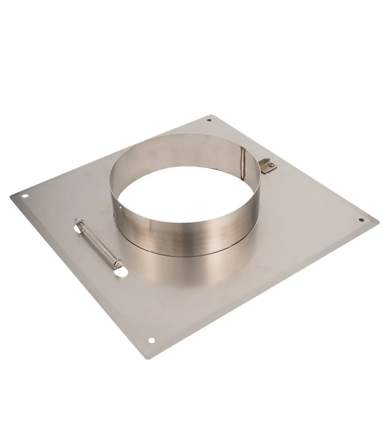 Flange firkantet til muret skorstein Flange firkantet til muret skorstein