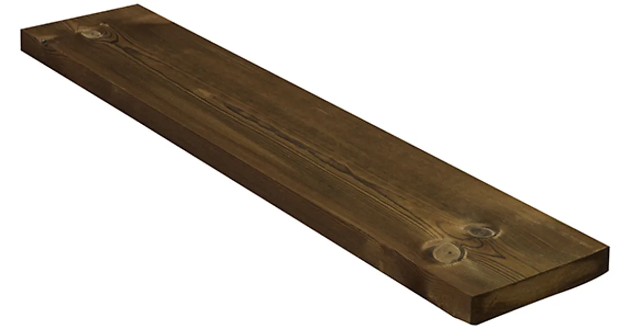 Rektangulær kledning furu 21x123mm