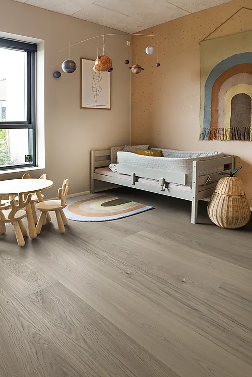 Bjelin herdet tregulv Bonnarp XXL earth grey