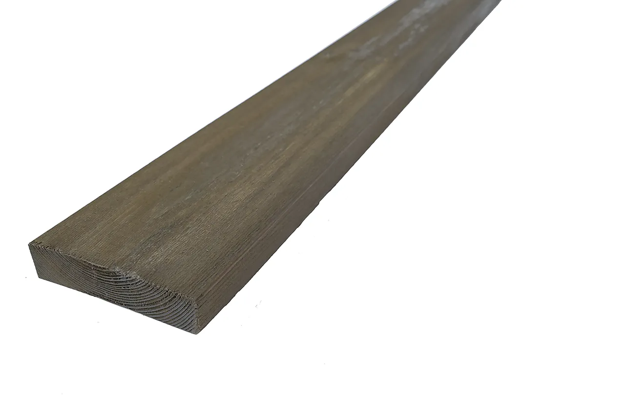 Terrassebord royalimpregnert grå Concise furu Uno 28x120 mm null - 28x120 - 2 - Miniatyr