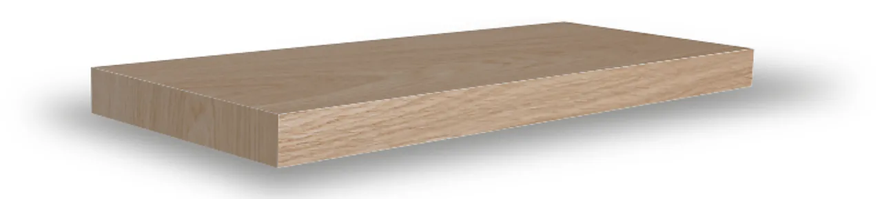 Eik 15x045x2400 glattkant ubeh null - null - 2 - Miniatyr