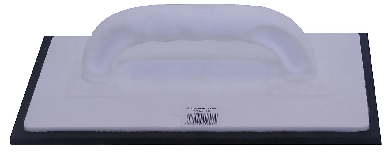 Fugebrett 14x28 cm sortgummi Fugebrett 14x28 cm sortgummi