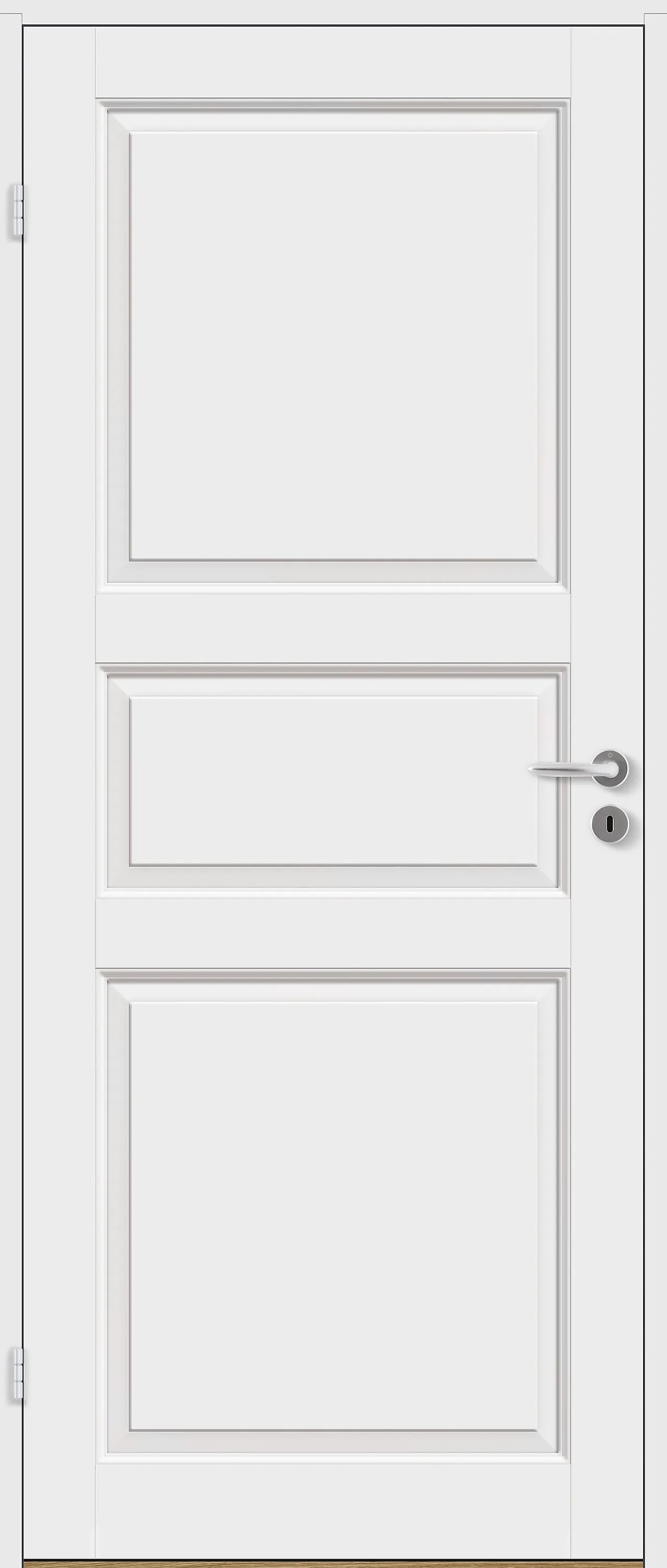 Dørblad innerdør Jonas hvit 70x200 cm Dørblad innerdør Jonas hvit 70x200 cm