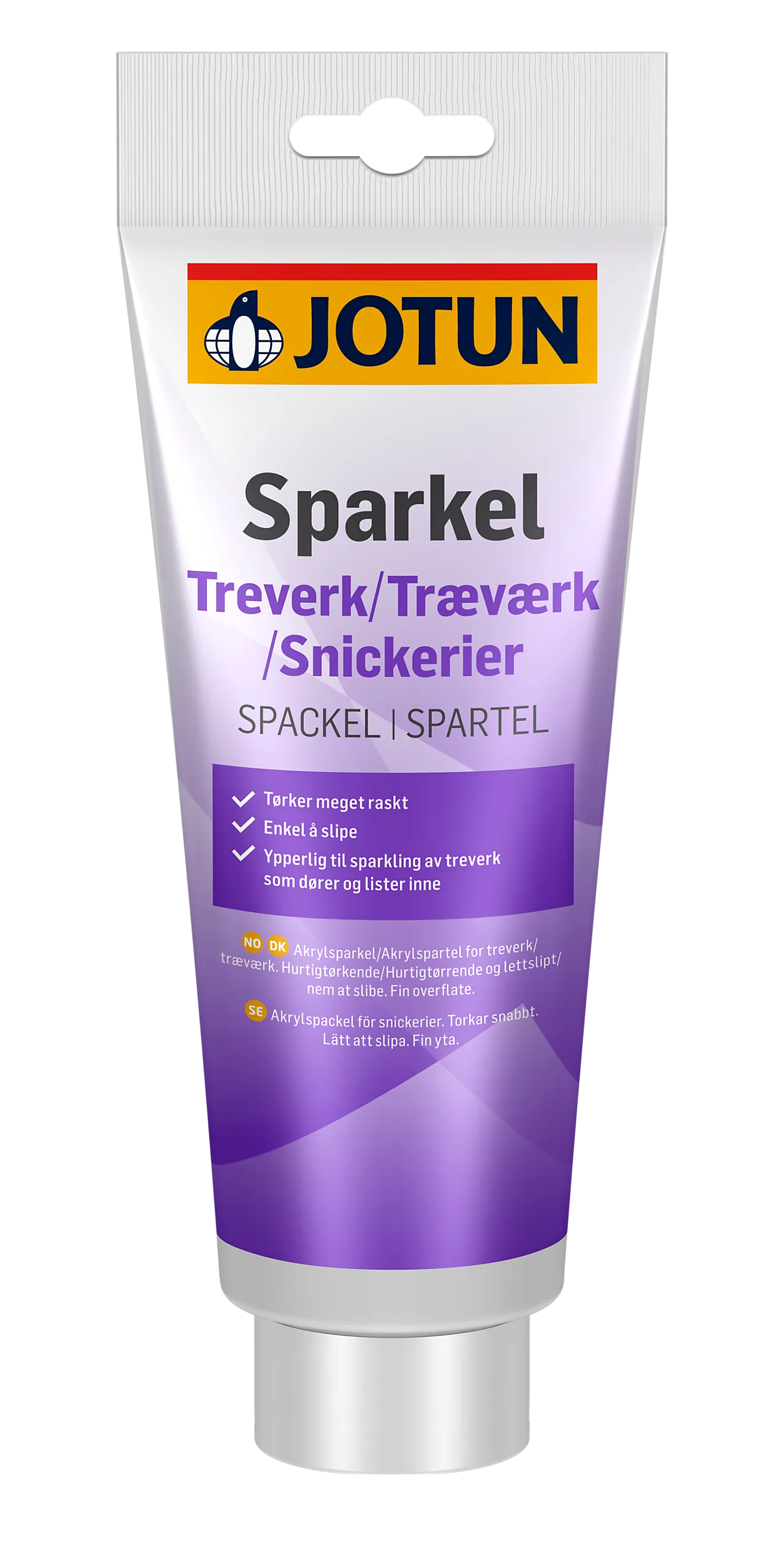 Sparkel akryl for treverk 0,4 liter Sparkel akryl for treverk 0,4 liter
