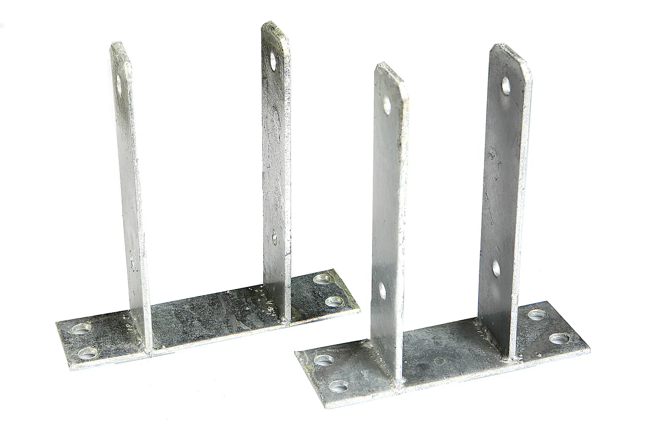 Stolpefot m/plate 70mm rkc Stolpefot m/plate 70mm rkc