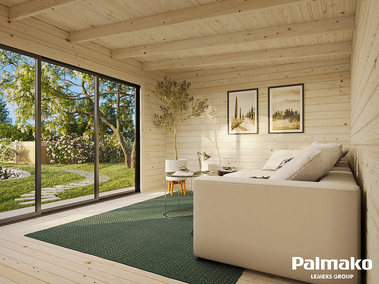 Skyvedør 2 dørblad enkelt glass venstre 160x200 cm null - 160x200 cm - 3 - Miniatyr