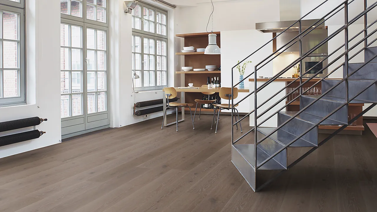 Boen parkett Eik India Grey Plank 181 Live Pure