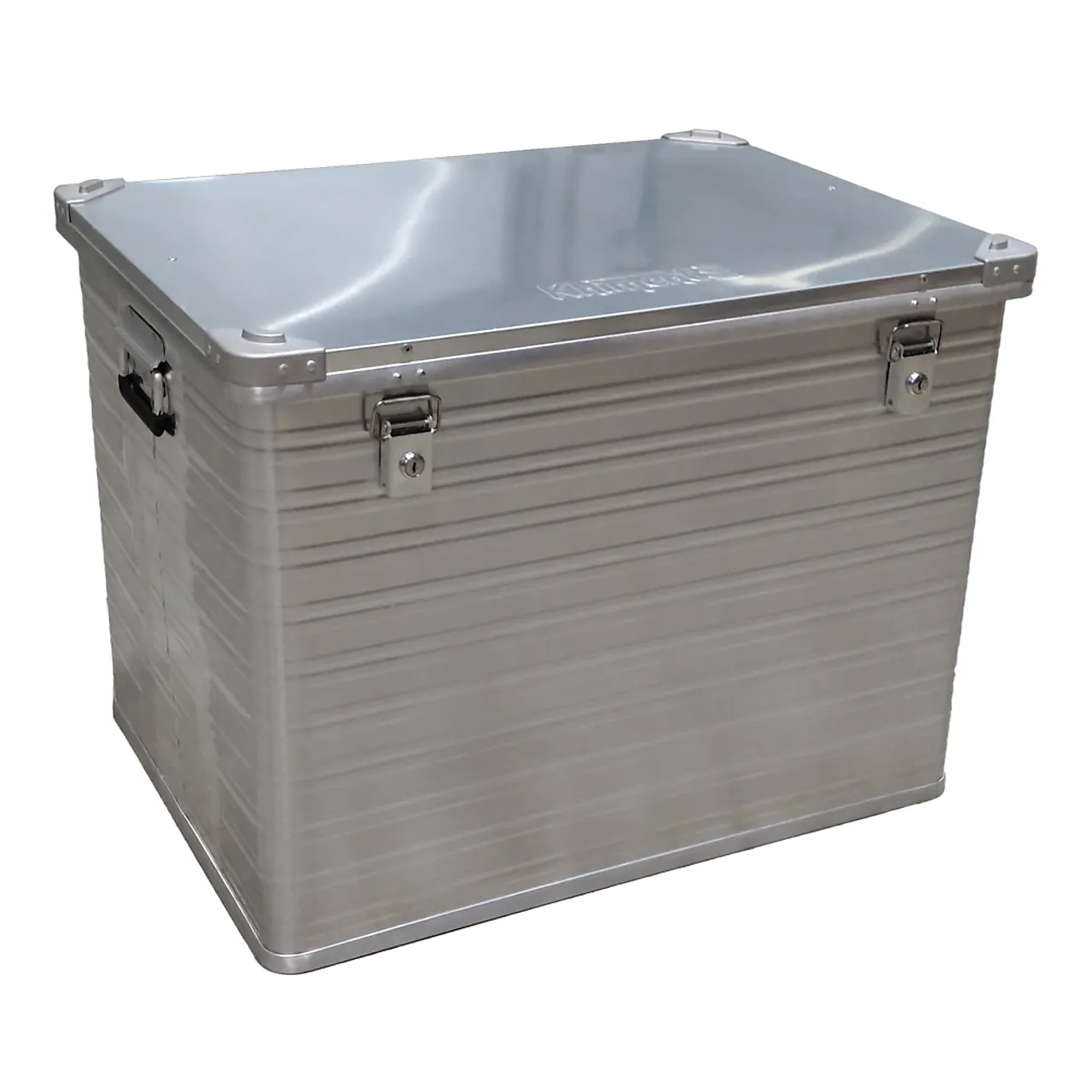 Alukasse ms240l 780x580x620mm med stablehjørner 1 mm alu khiment