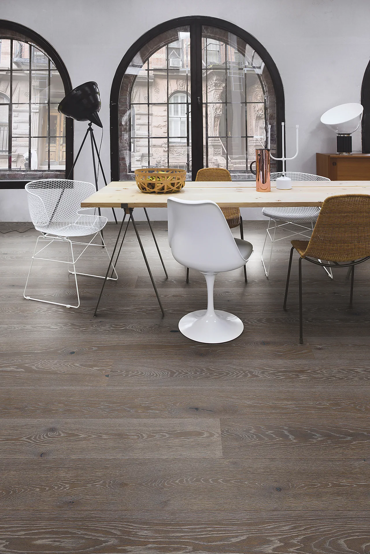 Boen Parkett graphite 1-stav oljet børstet null - null - 2 - Miniatyr