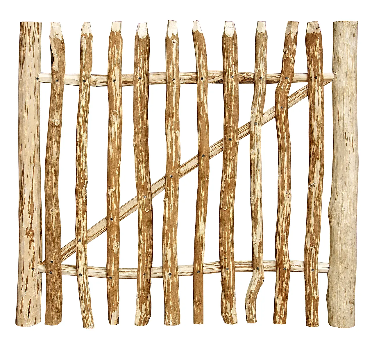 Port til stakitt i hasseltre 120 cm Port til stakitt i hasseltre 120 cm