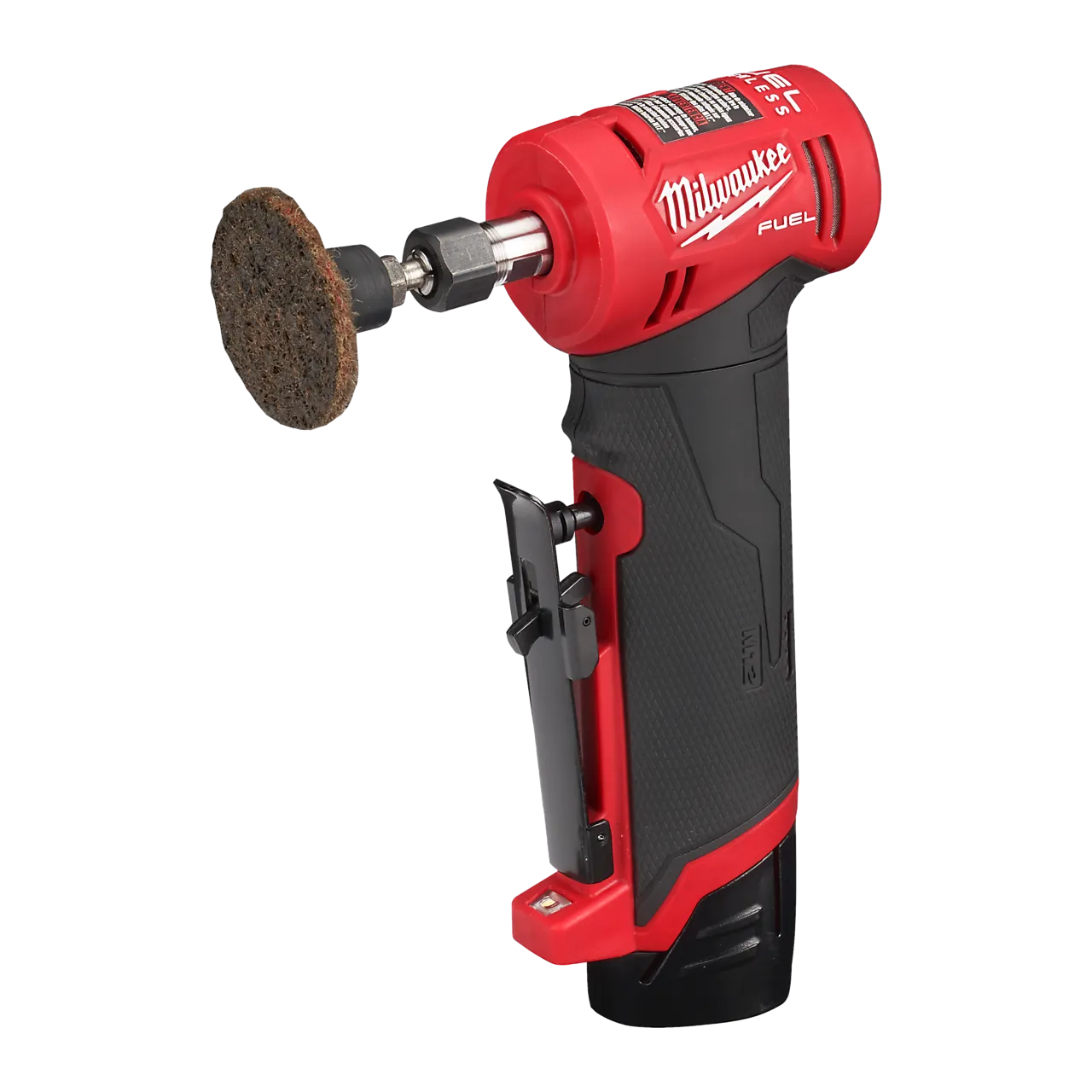 Slipemaskin rett vinkel M12 uten batteri og lader Slipemaskin rett vinkel M12 uten batteri og lader