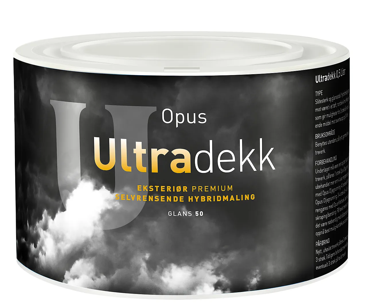 Ultradekk base hvit 0,45 liter Ultradekk base hvit 0,45 liter