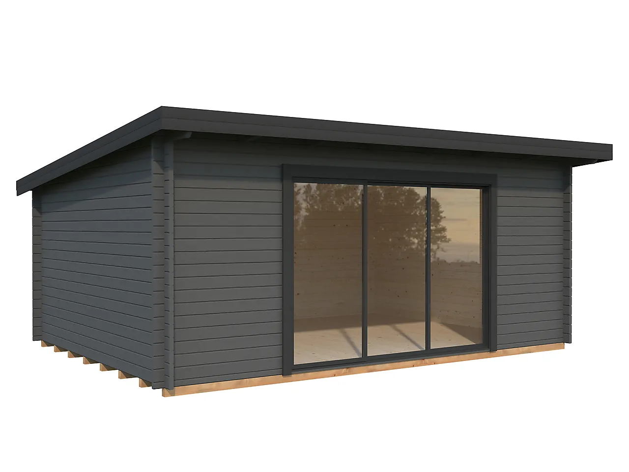 Hagestue Lea 44 mm slide 19,9 m2 null - null - 2 - Miniatyr