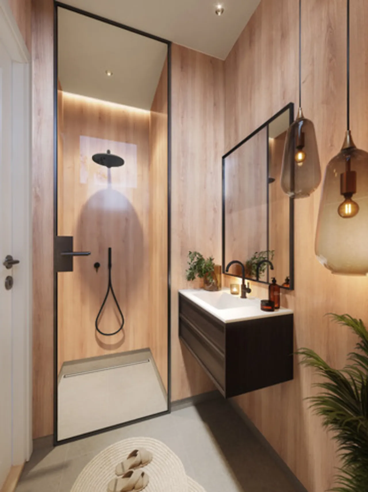 Fibo Baderomsplate 0089LM6030 Aberdeen 60x30cm 10x620x3020mm null - null - 3 - Miniatyr