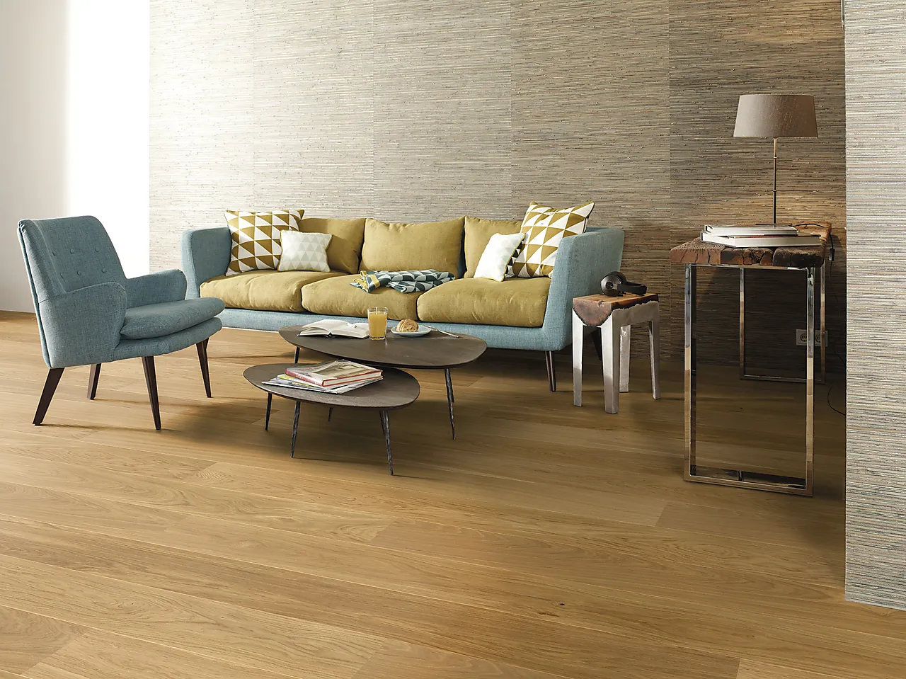 Parkett 1-stav eik Castle Andante null - null - 2 - Miniatyr