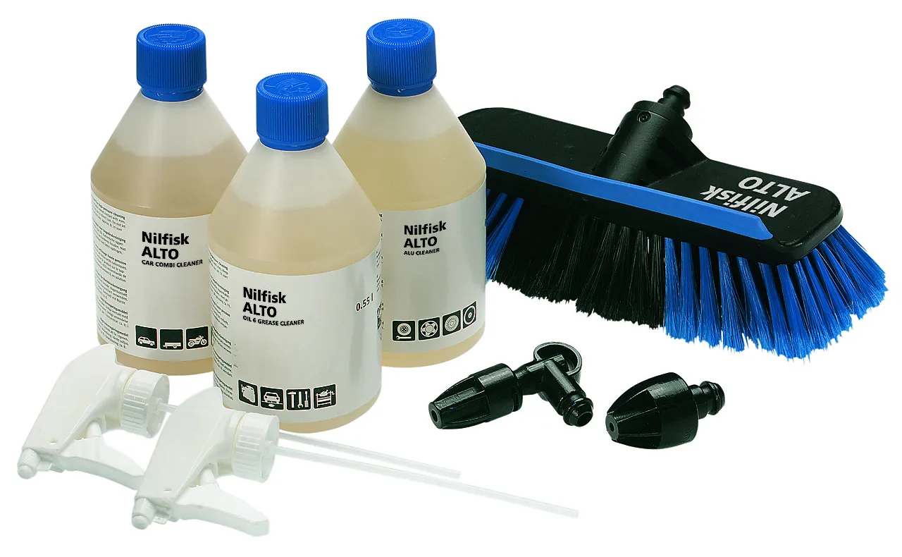 Autosett cc tilbehør for høytrykkvasker Autosett cc tilbehør for høytrykkvasker