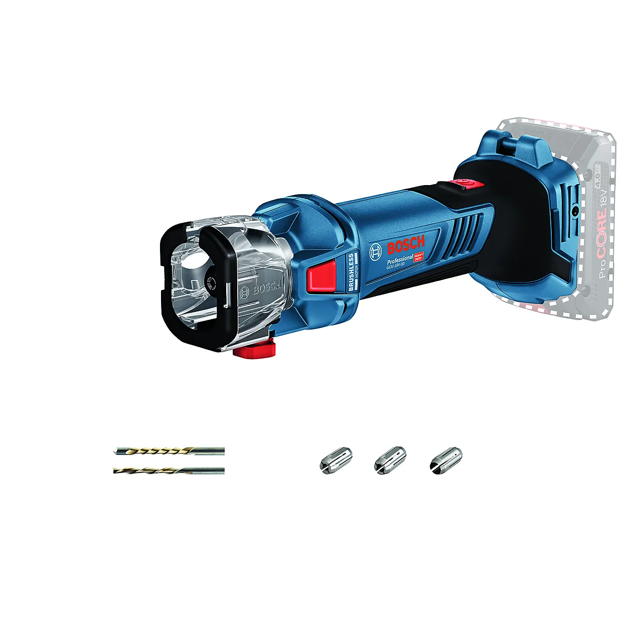 Gipsfres batteridrevet GCU 18V-30 Gipsfres batteridrevet GCU 18V-30