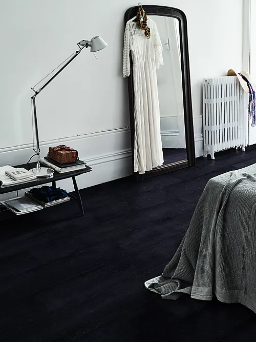 Laminatgulv Lillehammer black painted