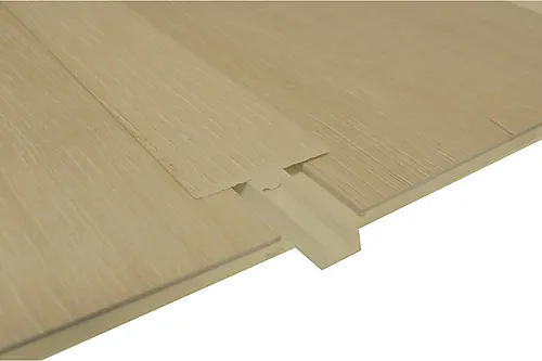 T-list til vinylgulv 8x45x2400 mm natur eik